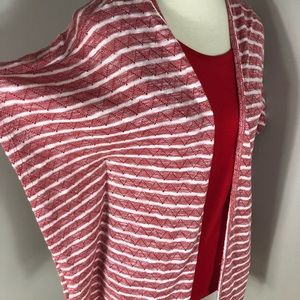 Small 4/6 Summer Batwing Cardigan W Tank Set